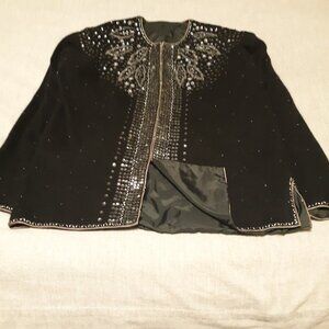 Sequin/Rhinestone cardigan sweater